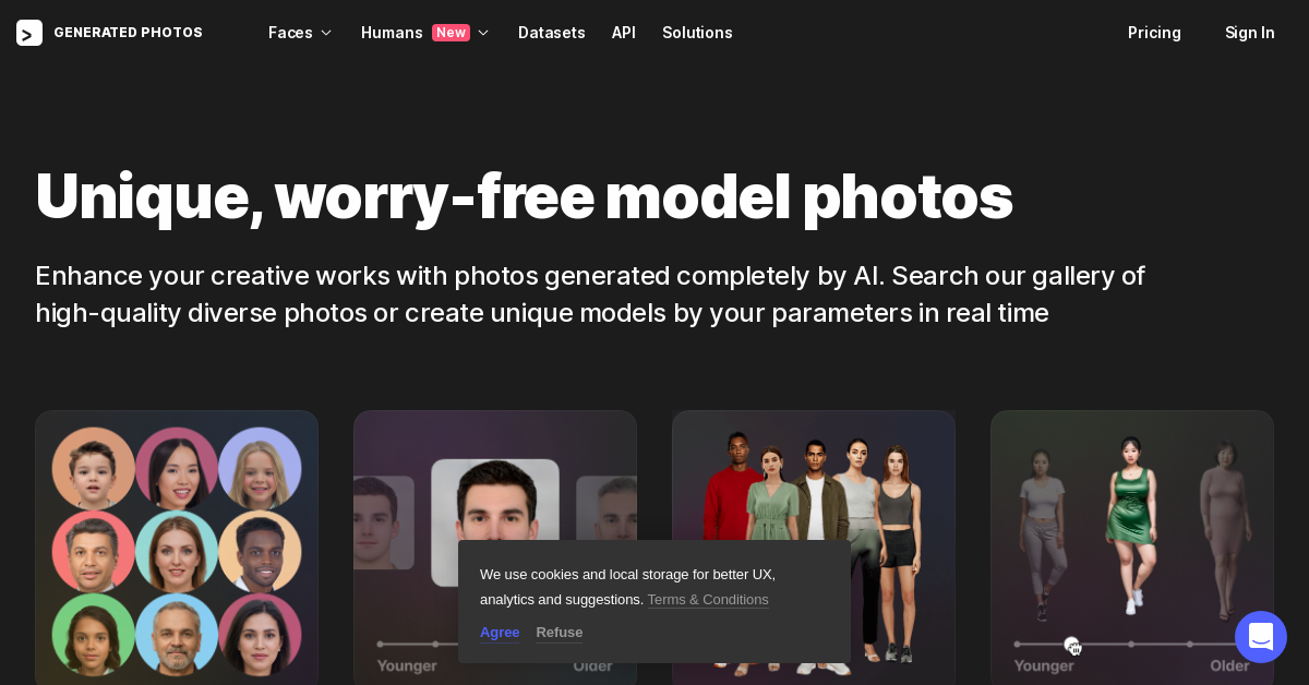 Generated Photo - AI Image Generator tool